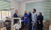  بازدید ویژه رئیس مرکز بهداشت شرق تهران از مراکز خدمات سلامت فعال در شرق  تهران